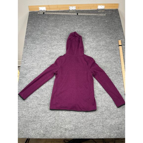 Mossimo Supply Co Purple Full Zip Hoodie Jacket Women’s Small S/P Fleece Lined - Picture 14 of 16